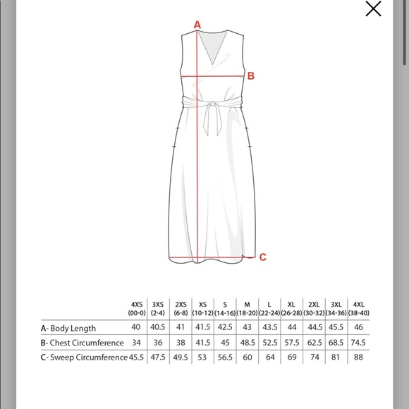 NWT Universal Standard Spencer Front tie dress 24 - Picture 8 of 12